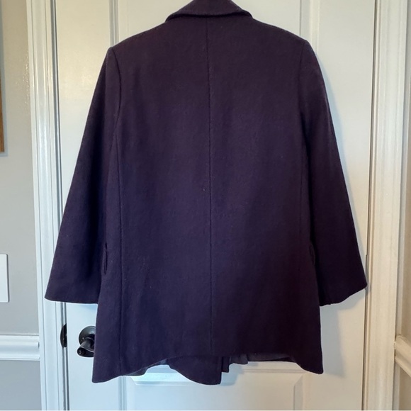 Spencer Douglas Vintage Double-Breasted Wool Coat - Picture 2 of 7